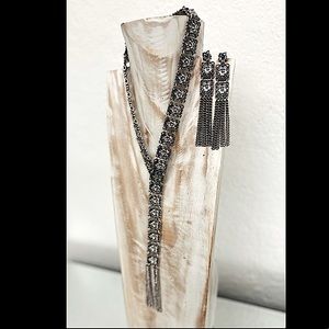 Banana Republic Necklace and earrings. Brand New!!